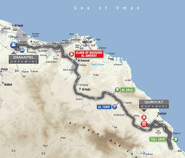 Oman stage 2 map